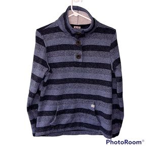 Avalanche Leena Striped Pullover, Size Medium